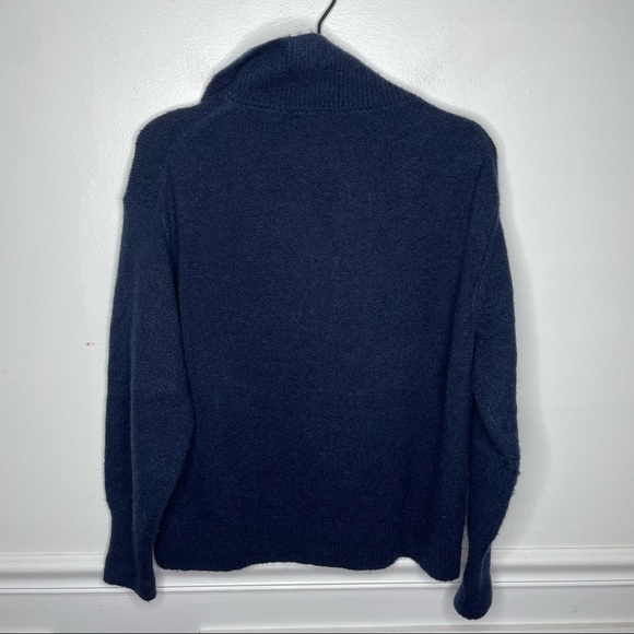 J.Crew Half Zip Wool Blend Sweater - Picture 7 of 8